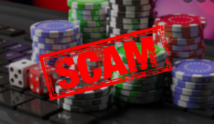 avoid falling for a scam when gambling online